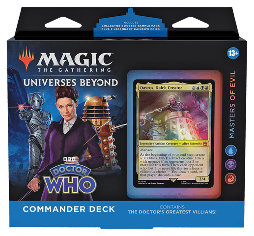 Universes Beyond: Doctor Who - Masters of Evil Commander Deck MTG