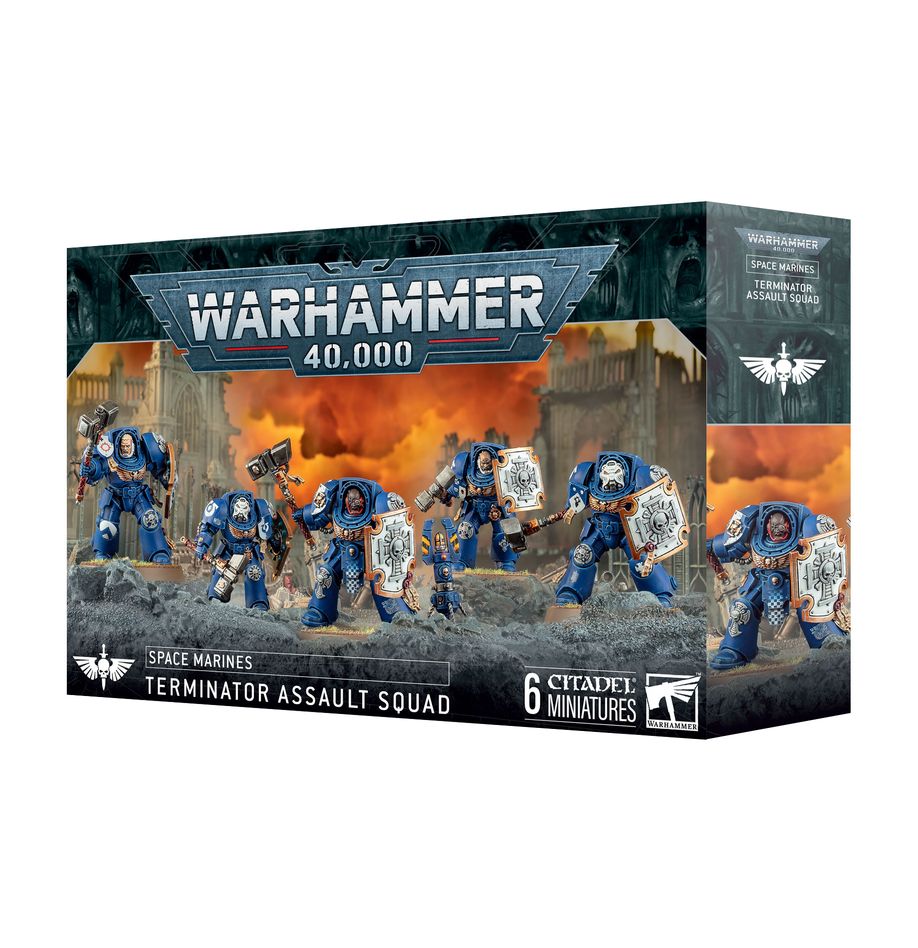 Space Marine:  Terminator Assault Squad | The CG Realm