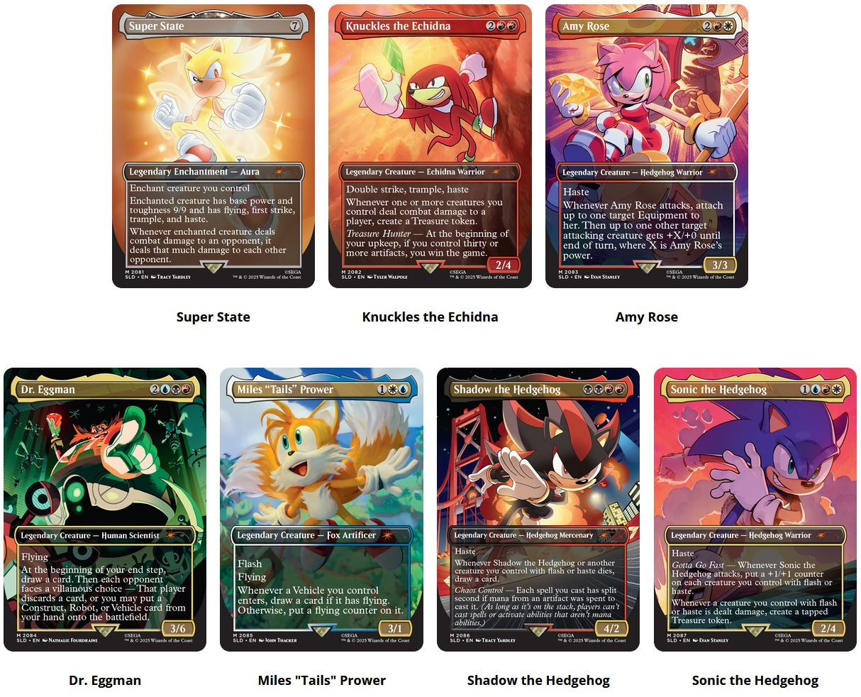 MTG SECRET LAIR SONIC LEGENDS REGULAR | The CG Realm
