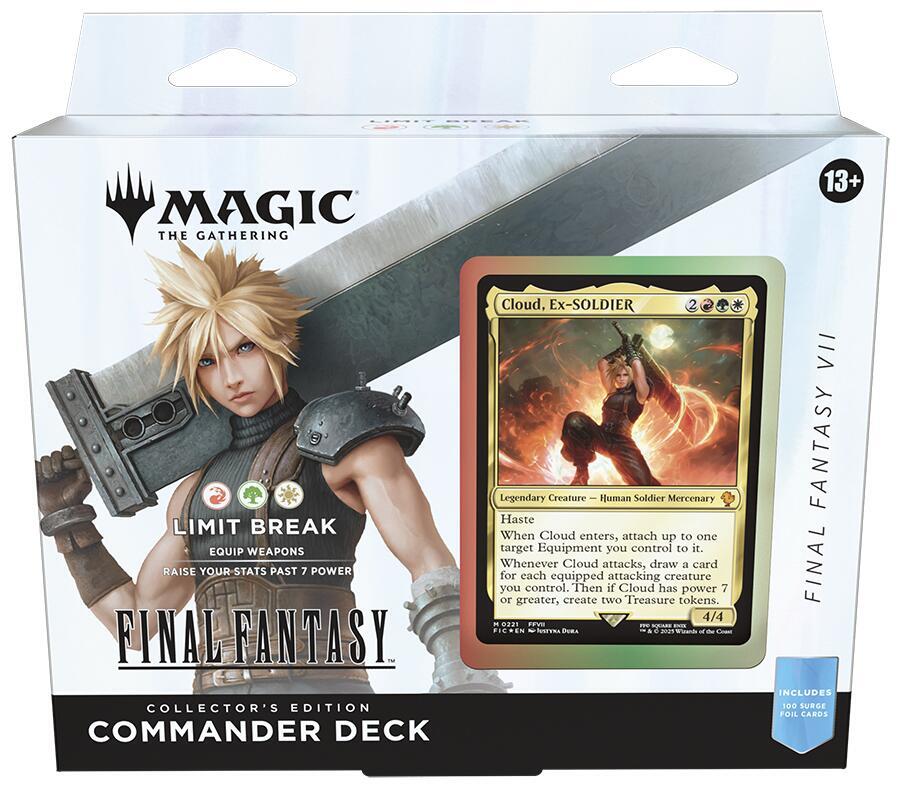 MTG FINAL FANTASY Commander Deck - FINAL FANTASY VII Limit Break (Collector's Edition)