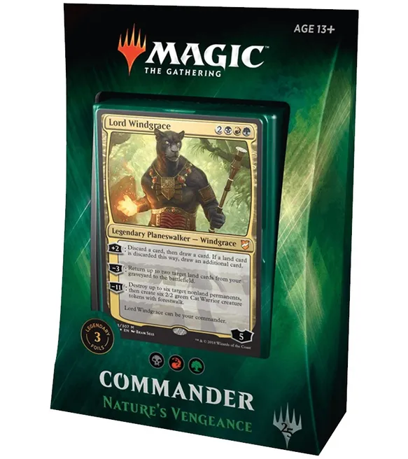 Commander 2018 Deck - Nature's Vengeance - Commander 2018