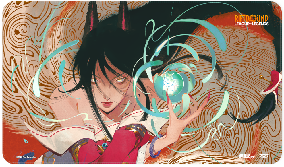 RIFTBOUND LEAGUE OF LEGENDS TCG ORIGINS PLAYMAT AHRI | The CG Realm