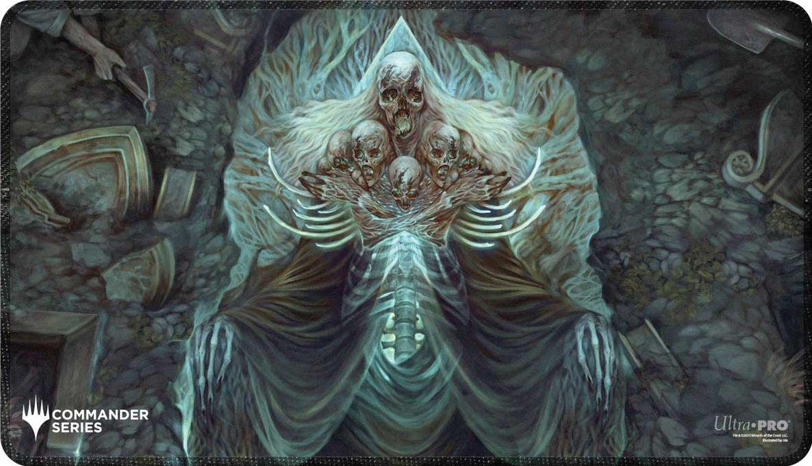 UP PLAYMAT MTG COMMANDER SERIES THREE COLOR WEDGE MYRKUL STITCHED | The CG Realm