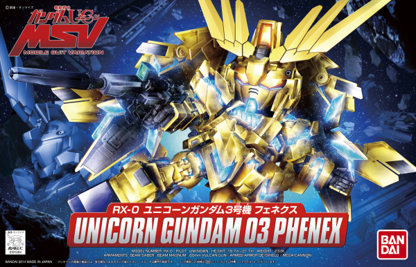 BB394 Unicorn Gundam 03 Phenex | The CG Realm