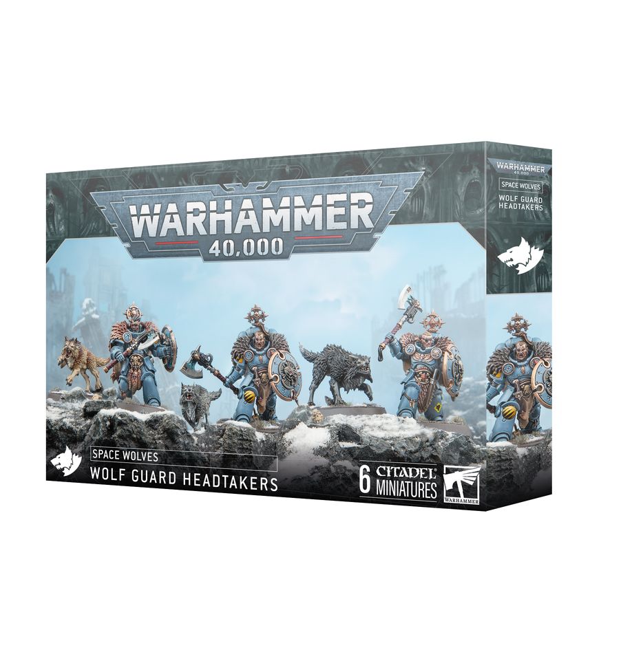 Space Wolves:  Wolf Guard Headtakers | The CG Realm