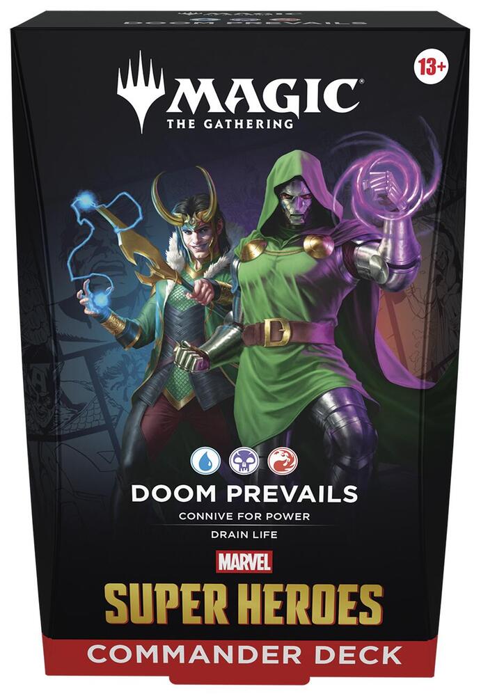 Marvel Super Heroes Commander Deck - Doom Prevails (Release Date:  2026-06-26)