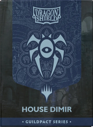 DRAGON SHIELD SLEEVES DUAL MATTE MTG GUILDPACT HOUSE DIMIR 100CT