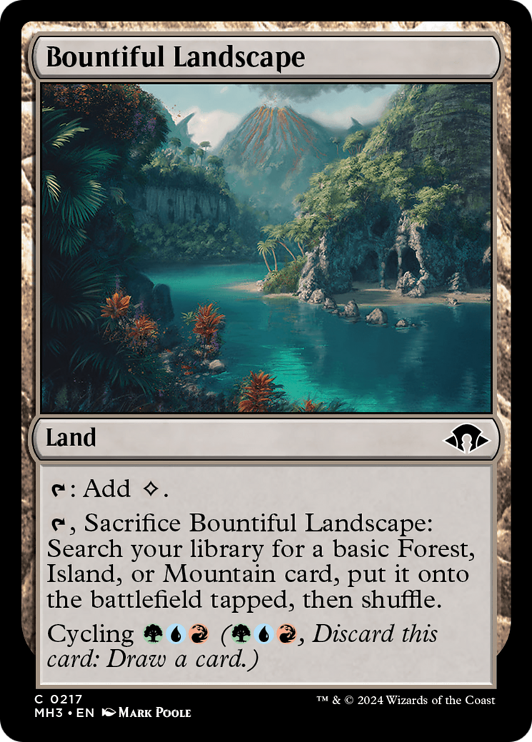 Bountiful Landscape [Modern Horizons 3] | The CG Realm