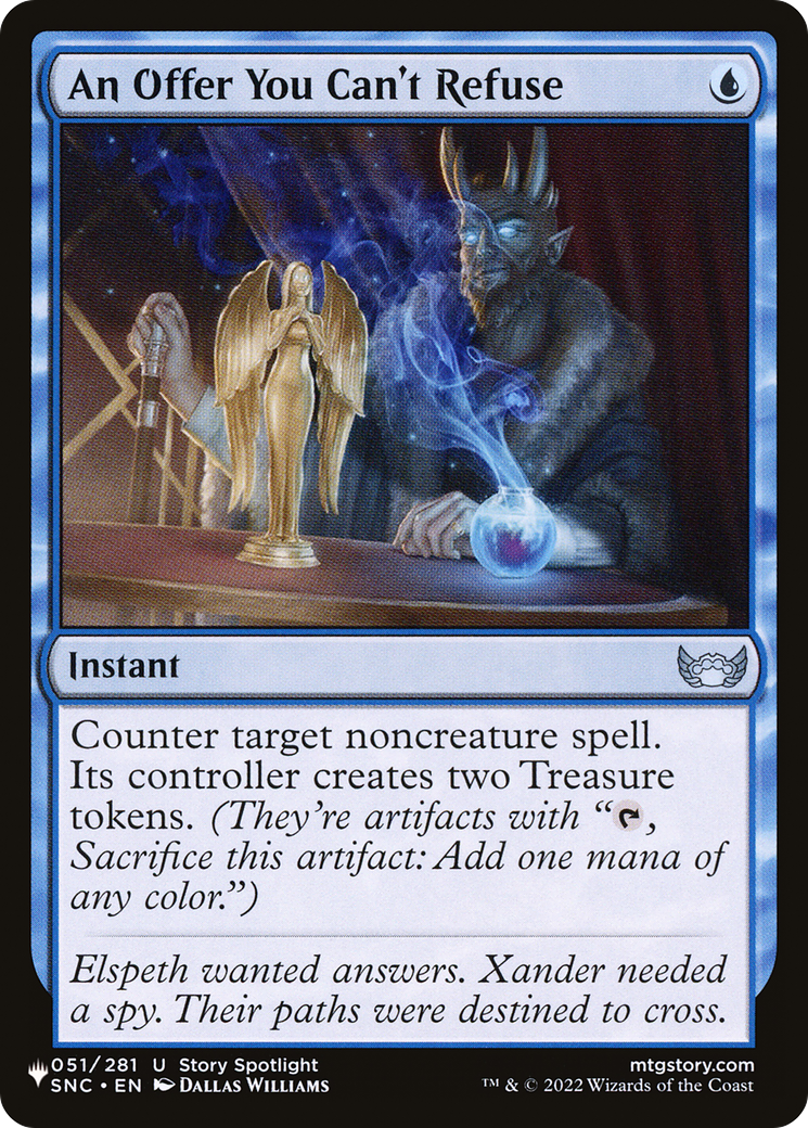 An Offer You Can't Refuse [The List] | The CG Realm