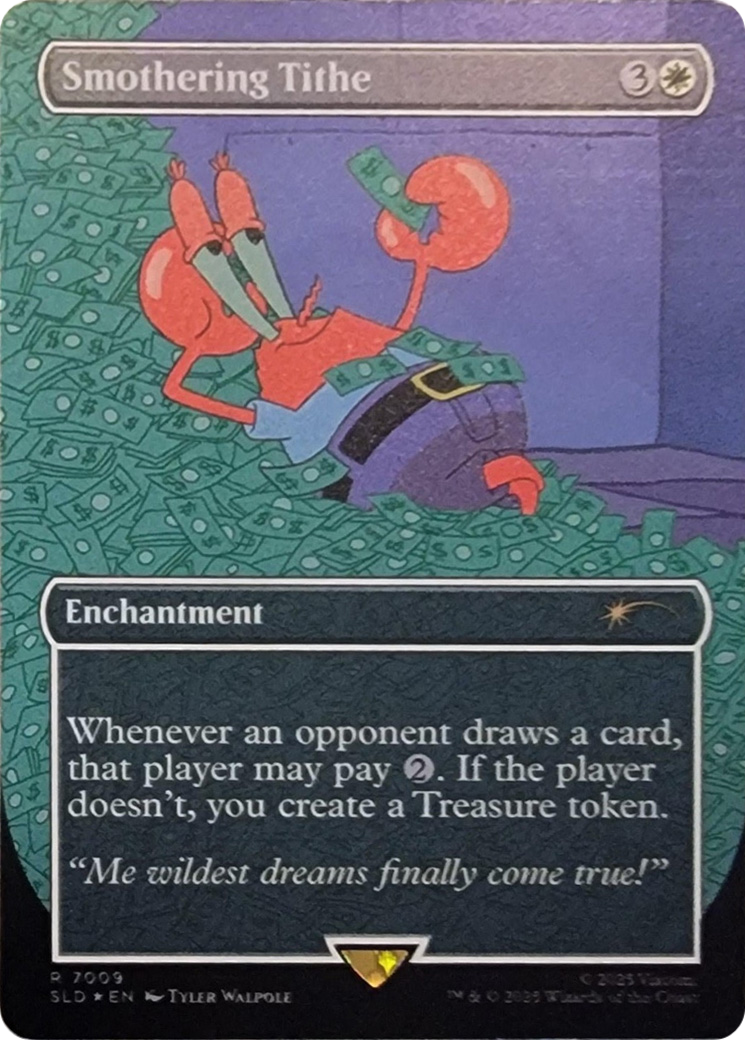Smothering Tithe (7009) (Rainbow Foil) [Secret Lair Drop Series] | The CG Realm