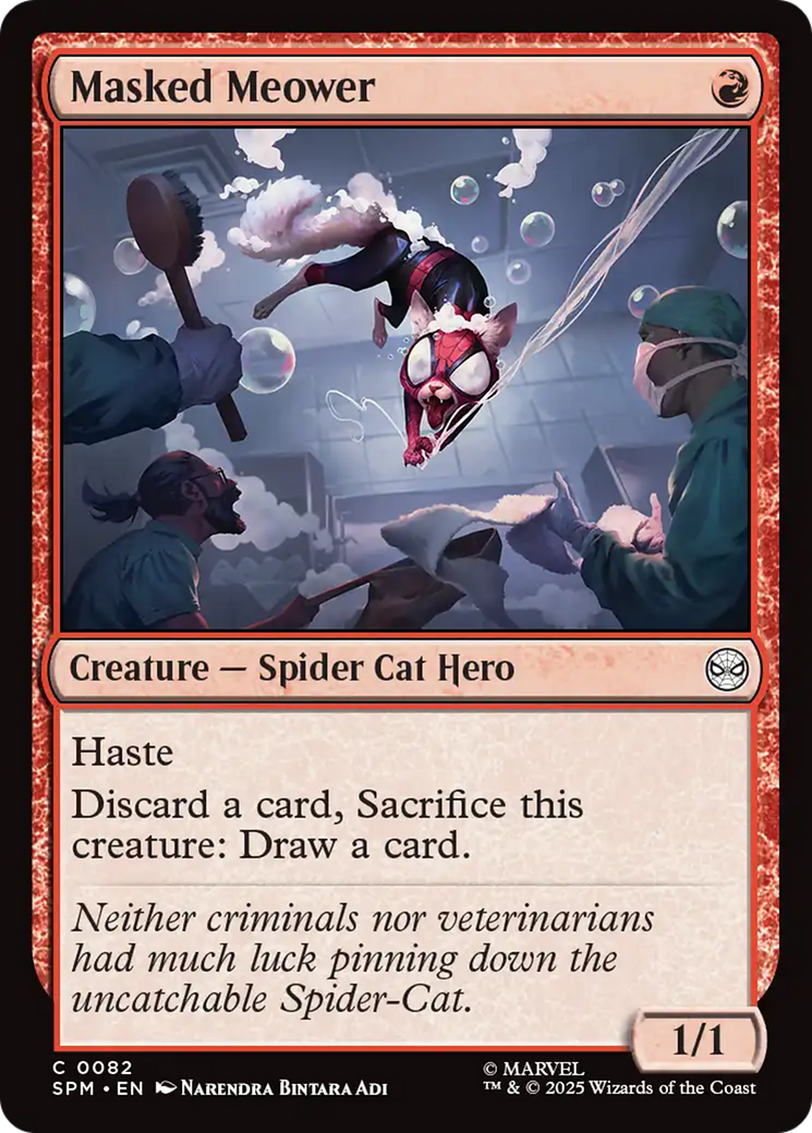 Masked Meower [Marvel's Spider-Man] | The CG Realm
