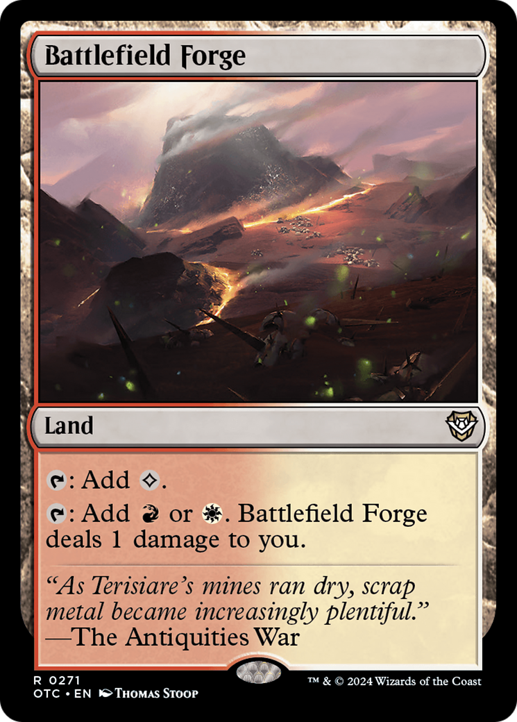 Battlefield Forge [Outlaws of Thunder Junction Commander] | The CG Realm