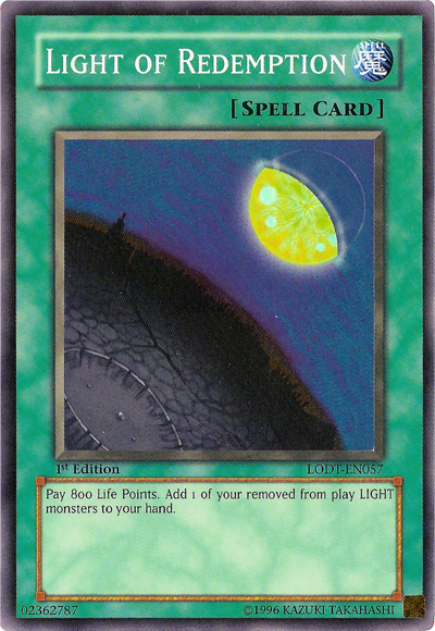 Light of Redemption [LODT-EN057] Super Rare | The CG Realm