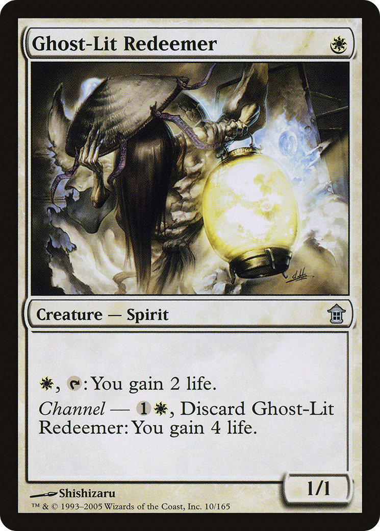 Ghost-Lit Redeemer (SOK-010) - Saviors of Kamigawa