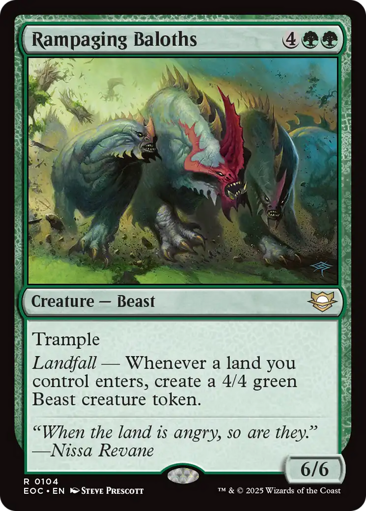 Rampaging Baloths [Edge of Eternities Commander] | The CG Realm