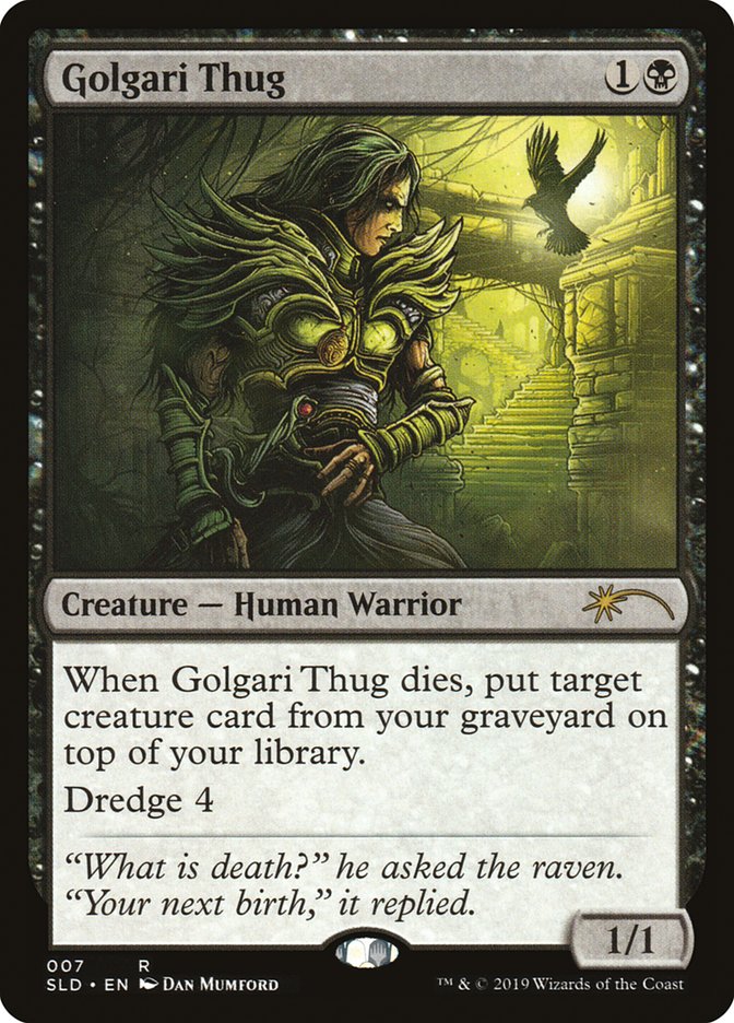 Golgari Thug [Secret Lair Drop Series] | The CG Realm