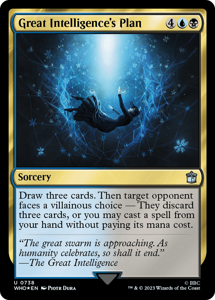 Great Intelligence's Plan (Surge Foil) [Doctor Who] | The CG Realm