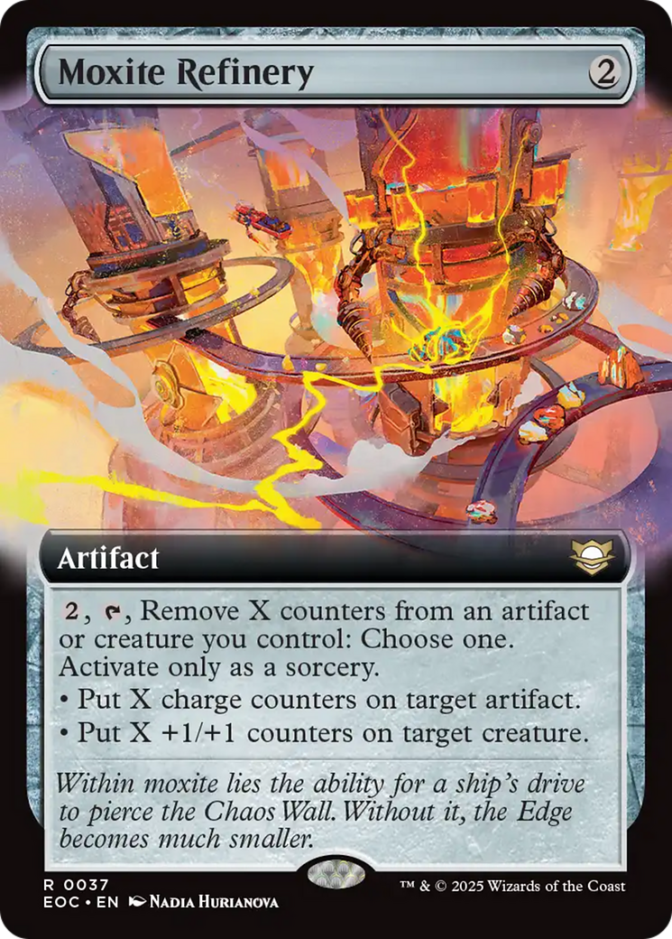 Moxite Refinery (Extended Art) [Edge of Eternities Commander] | The CG Realm