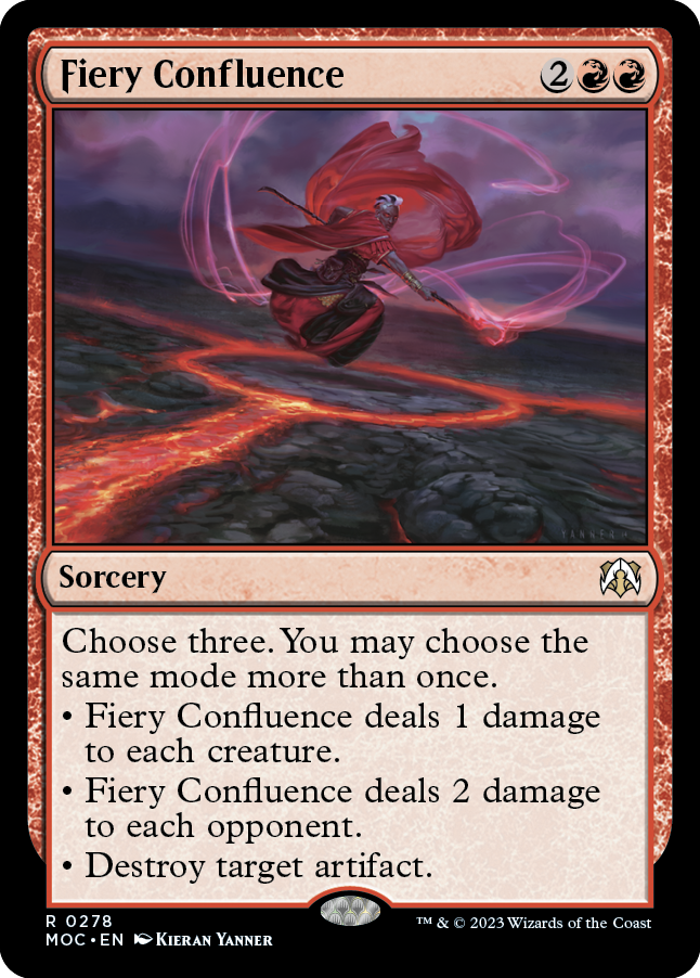 Fiery Confluence [March of the Machine Commander] | The CG Realm