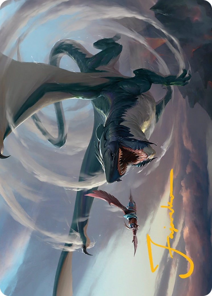 Whirlwing Stormbrood Art Card (27/54) [Tarkir: Dragonstorm Art Series] | The CG Realm