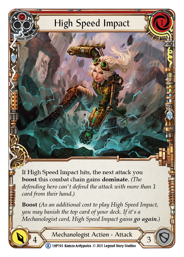 High Speed Impact (Red) [1HP193] (History Pack 1) | The CG Realm