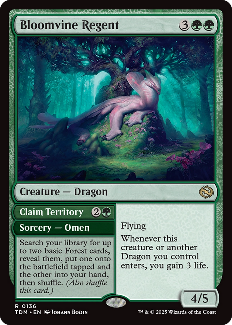 Bloomvine Regent [Tarkir: Dragonstorm] | The CG Realm