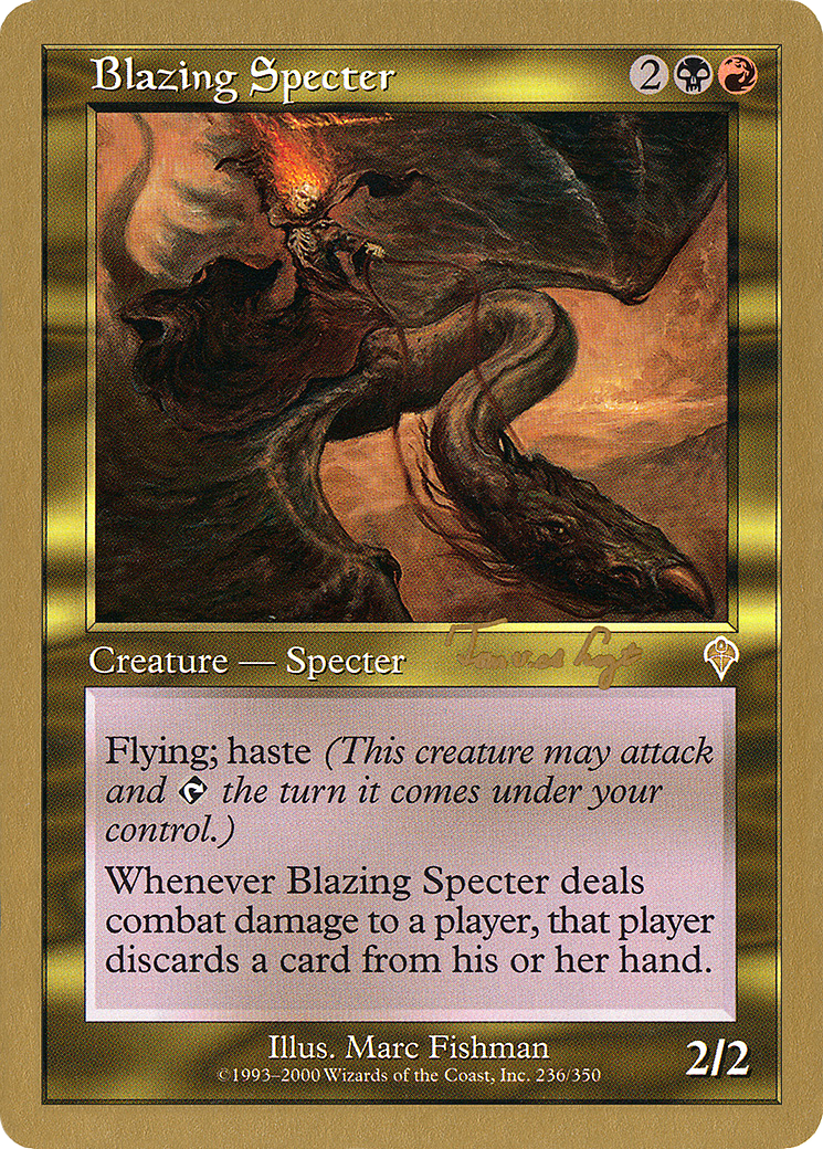 Blazing Specter - 2001 Tom van de Logt (INV) (WCD-) - World Championship Decks 2001