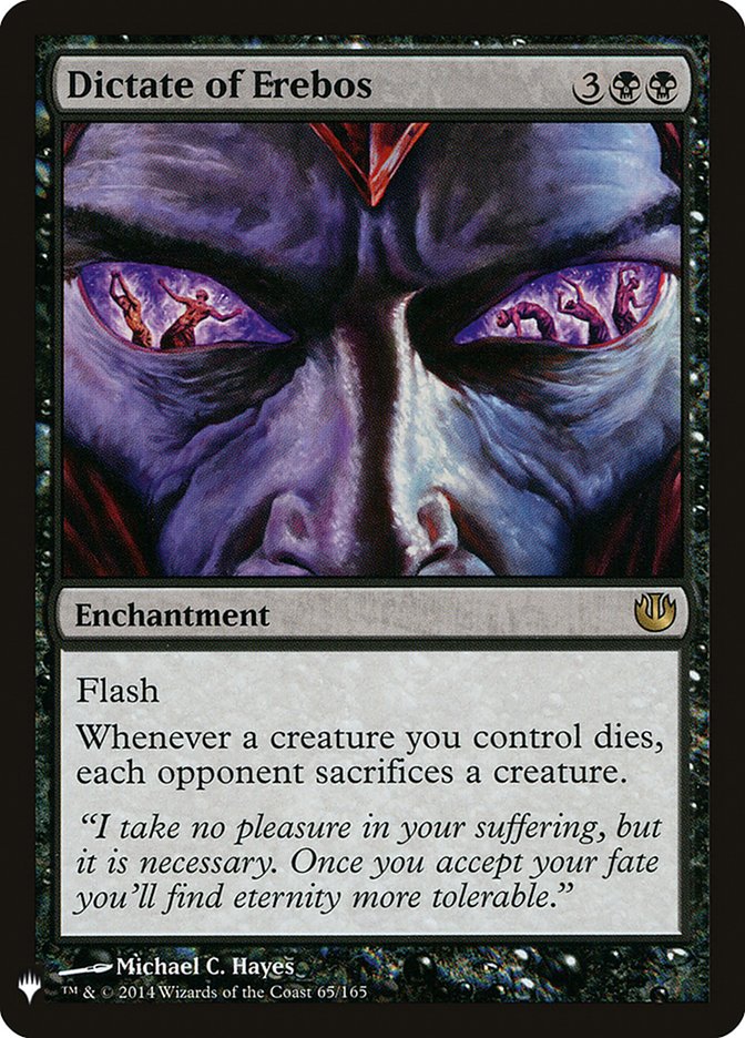 Dictate of Erebos [Mystery Booster] | The CG Realm