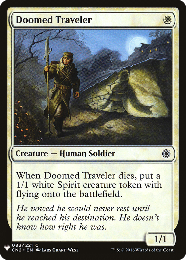 Doomed Traveler (CN2) (LIST-CN2-83) - The List