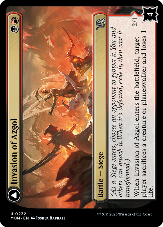 Invasion of Azgol (MOM-232) - March of the Machine