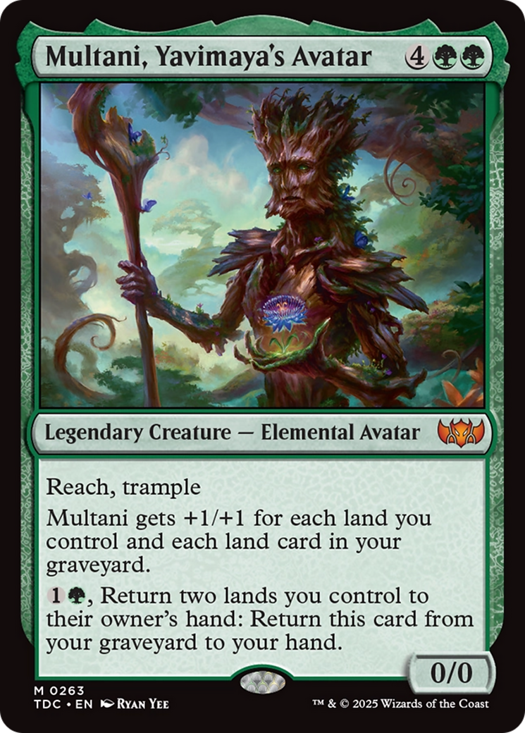 Multani, Yavimaya's Avatar [Tarkir: Dragonstorm Commander] | The CG Realm