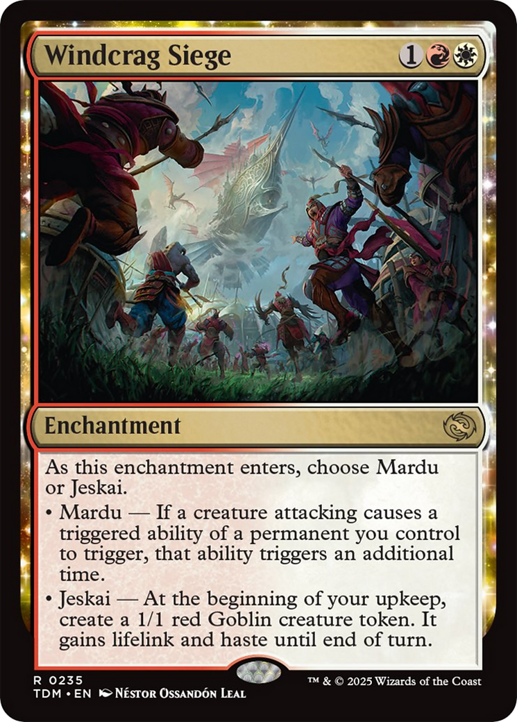 Windcrag Siege [Tarkir: Dragonstorm] | The CG Realm