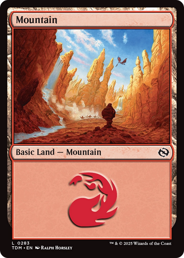 Mountain (0283) [Tarkir: Dragonstorm] | The CG Realm