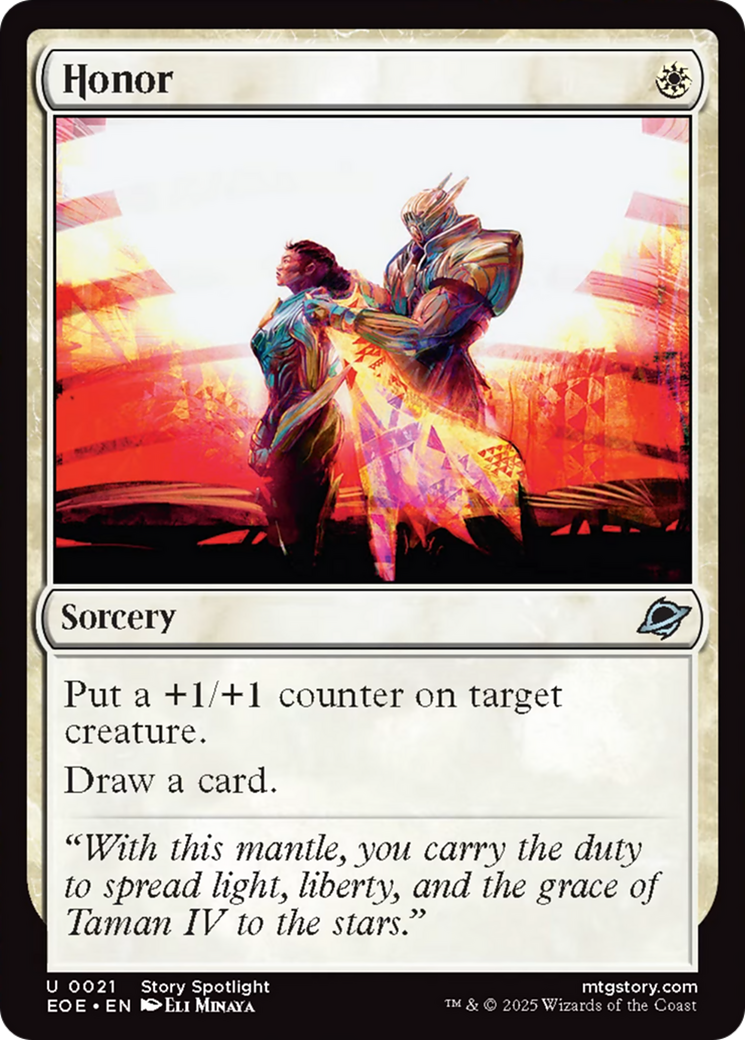 Honor [Edge of Eternities] | The CG Realm