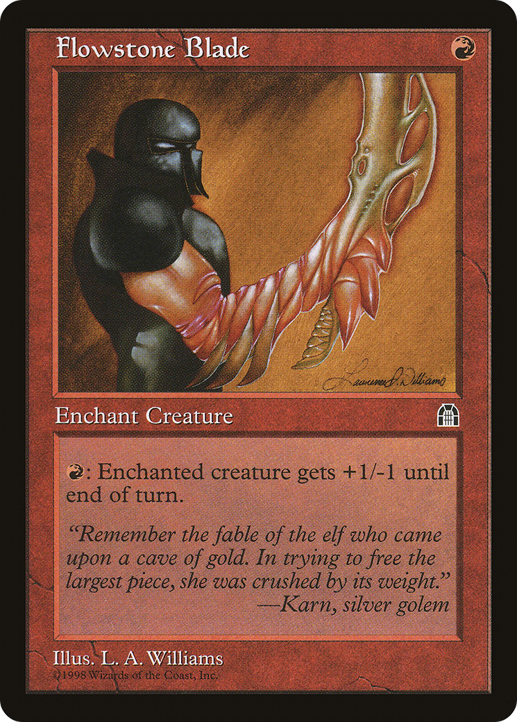 Flowstone Blade (STH-) - Stronghold
