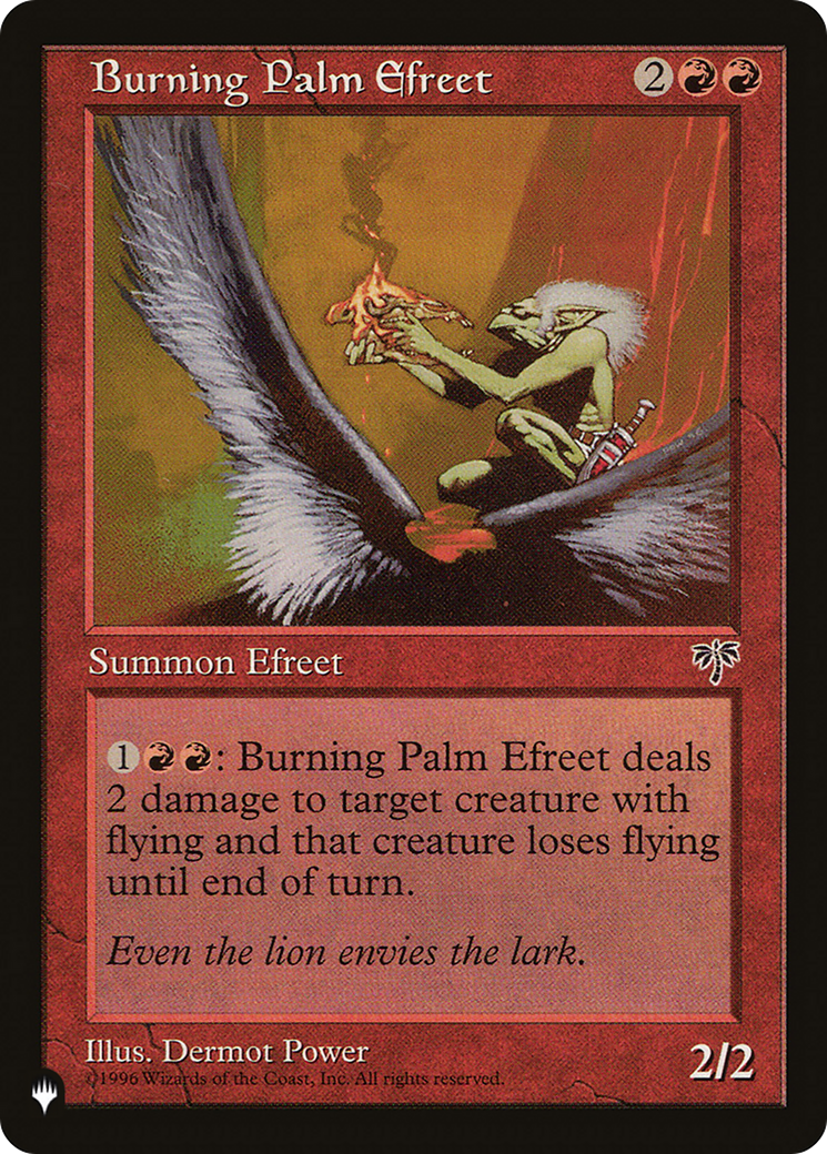 Burning Palm Efreet [The List] | The CG Realm