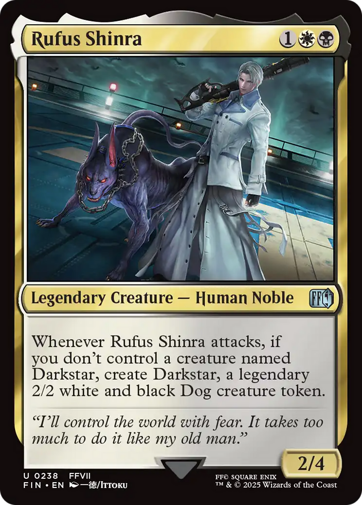 Rufus Shinra [FINAL FANTASY] | The CG Realm