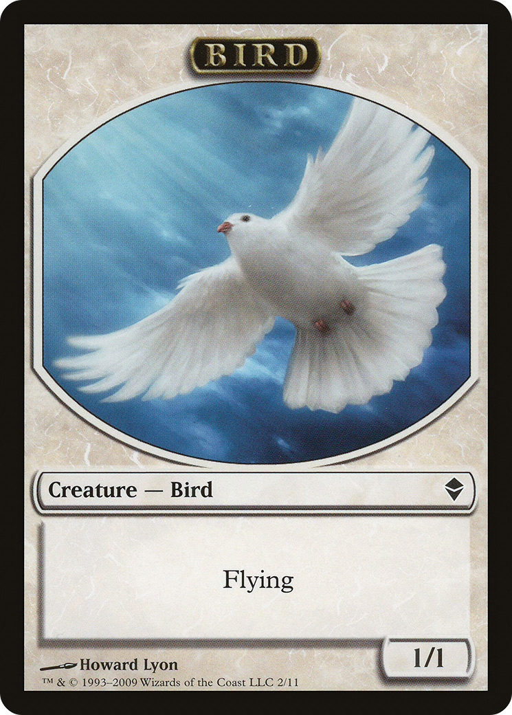 Bird Token (ZEN-002) - Zendikar Tokens