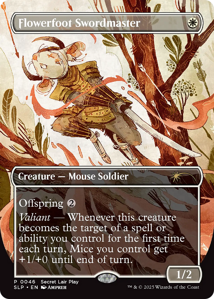 Flowerfoot Swordmaster [Secret Lair Showdown] | The CG Realm