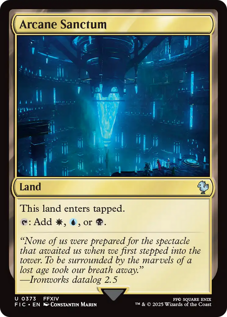 Arcane Sanctum [FINAL FANTASY Commander] | The CG Realm