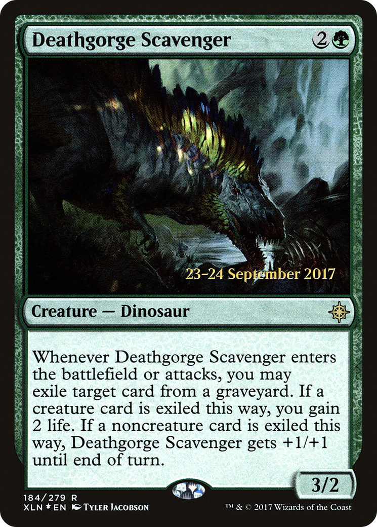 Deathgorge Scavenger (PRE-184S) - Ixalan Promos Foil