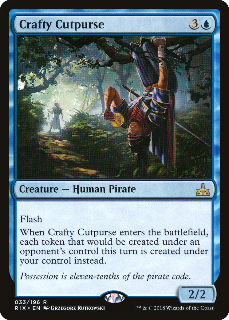 Crafty Cutpurse (RIX-033) - Rivals of Ixalan