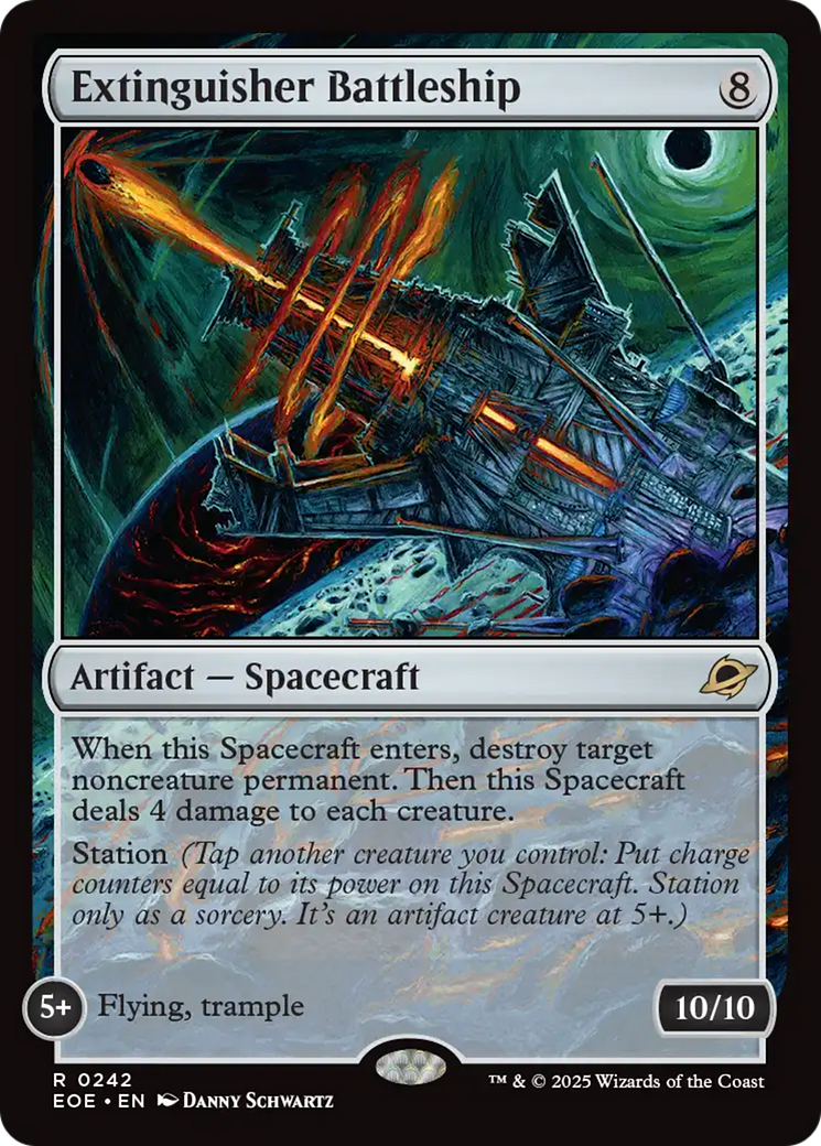 Extinguisher Battleship [Edge of Eternities] | The CG Realm