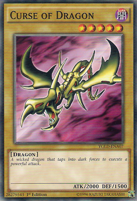 Curse of Dragon [YGLD-ENA07] Common | The CG Realm