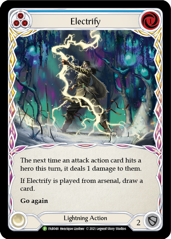 Electrify [FAB048] (Promo)  Rainbow Foil | The CG Realm