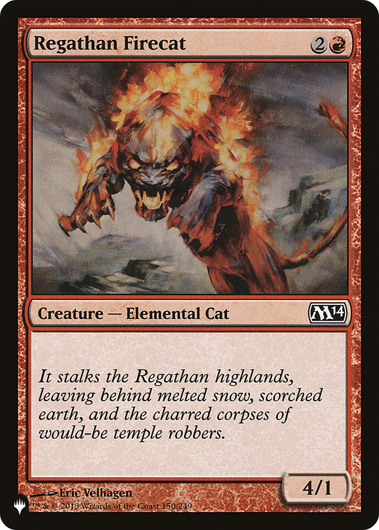 Regathan Firecat [The List] | The CG Realm