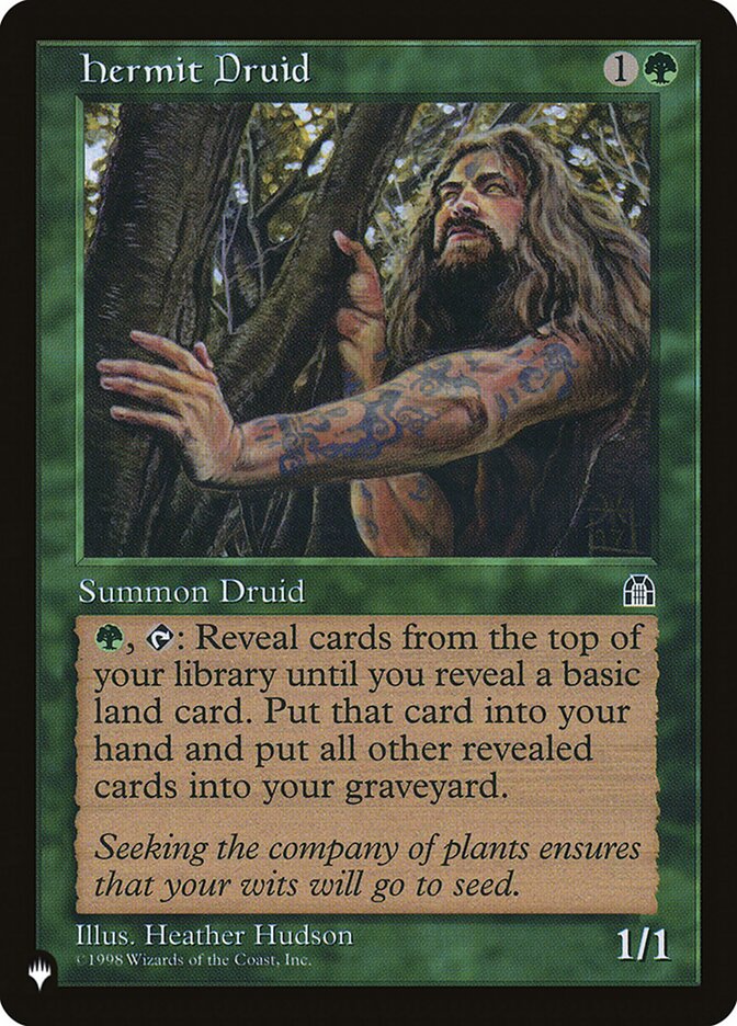 Hermit Druid [The List] | The CG Realm