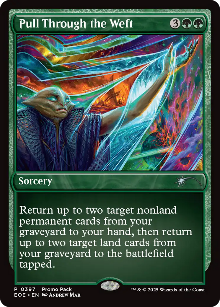 Pull Through the Weft [Edge of Eternities Promo Pack] | The CG Realm