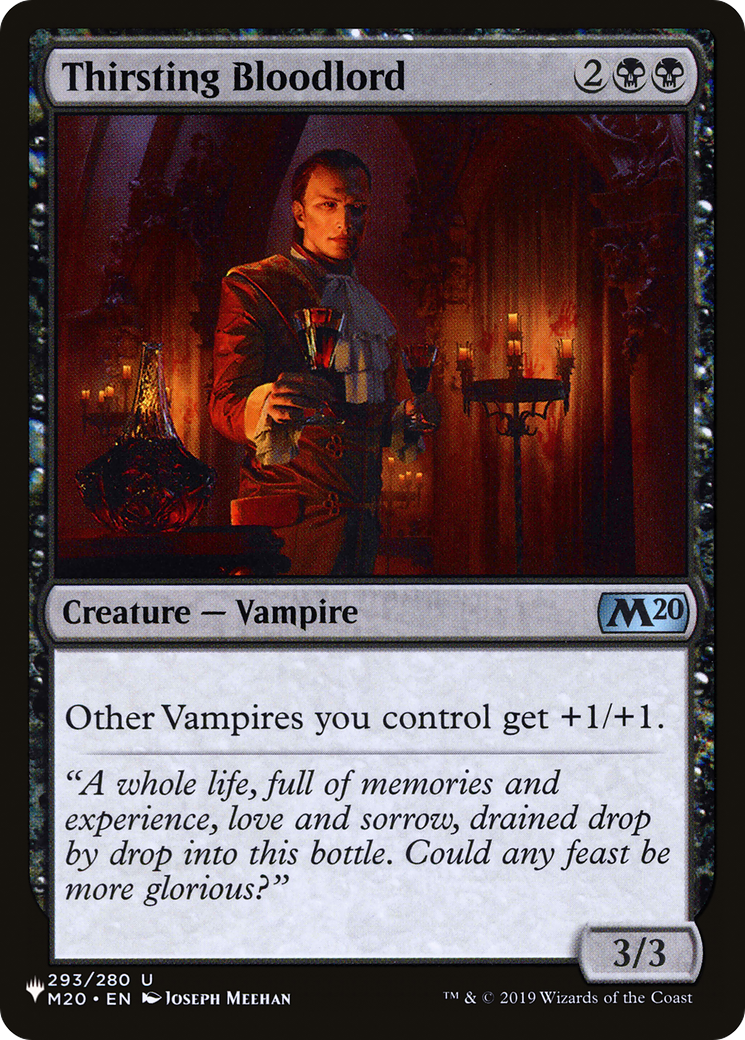 Thirsting Bloodlord [The List] | The CG Realm