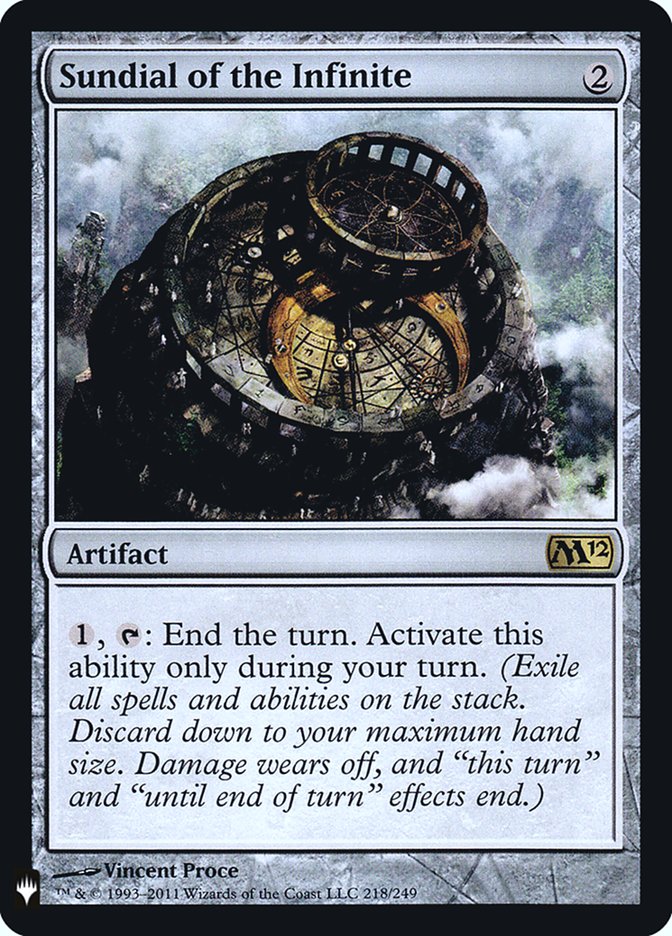 Sundial of the Infinite [Mystery Booster] | The CG Realm